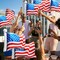 8 Pack American Flag Patriotic Party Foil Balloons, Aluminum Helium 4th Of July Balloon For Independence Day, Labor Day, Memorial Day, US Election Holiday Event Celebration Decorations